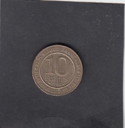 Beschrijving: 10 Franc  CAPETIEN PACKACE